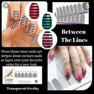 1x Color Street - Between the Lines - NWT